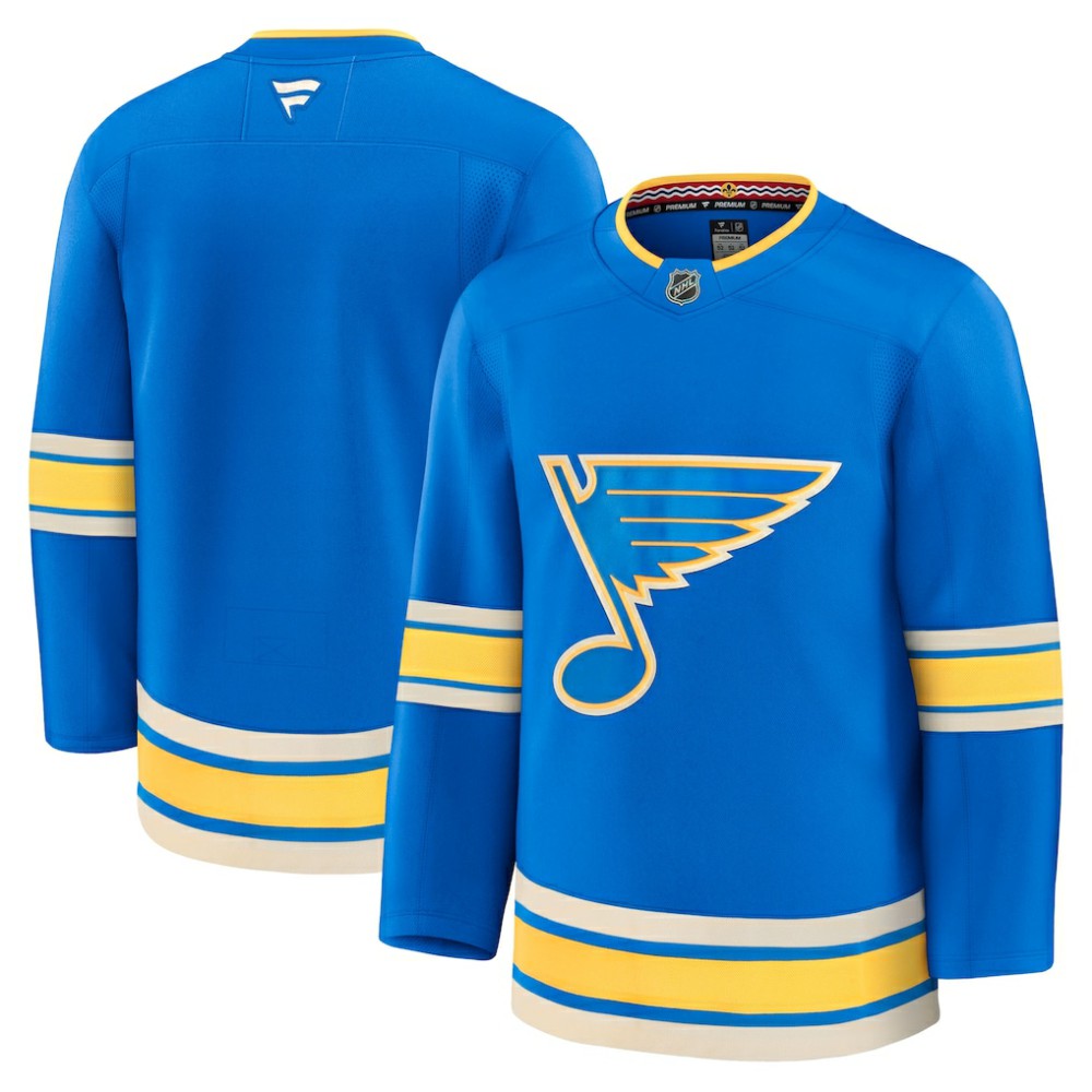 St. Louis Blues Fanatics Alternate Premium Jersey Blue