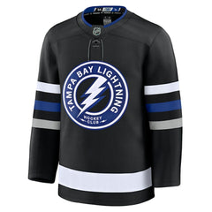Tampa Bay Lightning Fanatics Alternate Premium Jersey Black