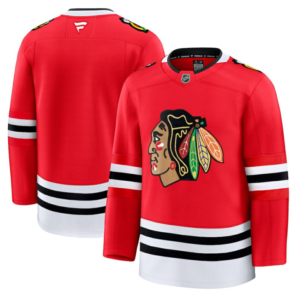 Chicago Blackhawks Fanatics Home Premium Jersey Red
