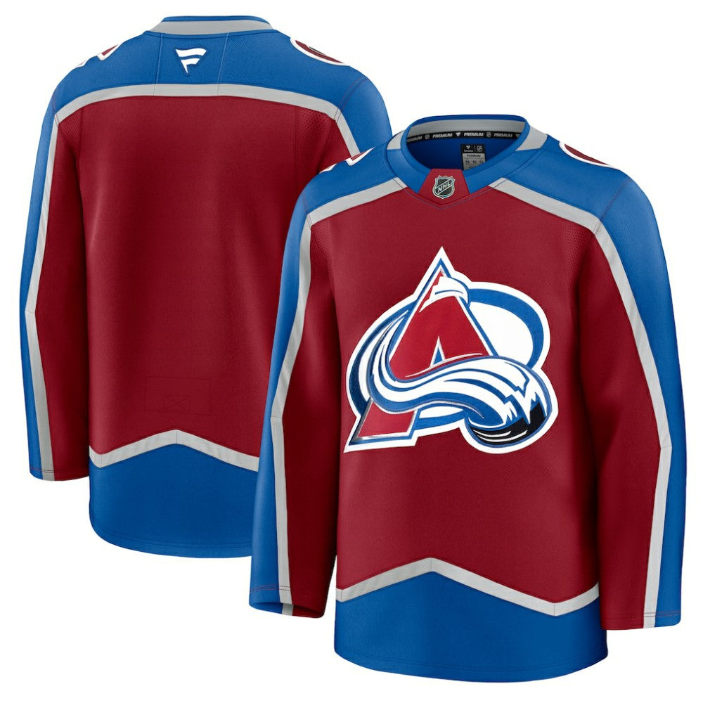 Colorado Avalanche Fanatics Home Premium Jersey Burgundy