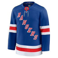 New York Rangers Fanatics Home Premium Jersey Blue