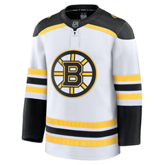 Boston Bruins Fanatics Away Premium Jersey White