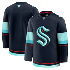 Seattle Kraken Fanatics Home Premium Jersey Deep Sea Blue