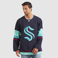 Seattle Kraken Fanatics Home Premium Jersey Deep Sea Blue