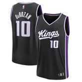 DeMar DeRozan Sacramento Kings Youth Fast Break Replica Player Jersey - Icon Edition - Black
