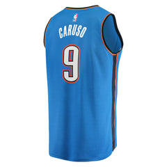 Alex Caruso Oklahoma City Thunder Fast Break Replica Player Jersey - Icon Edition - Blue