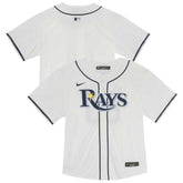 Tampa Bay Rays Youth Home Game Jersey - White