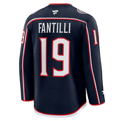Adam Fantilli Columbus Blue Jackets Fanatics Home Premium Jersey Navy