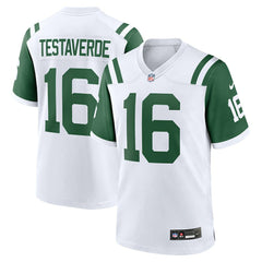 Vinny Testaverde New York Jets Retired Player Alternate Game Jersey - White