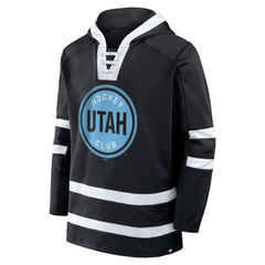 Utah Mammoth Fanatics Inside Line Pullover Hoodie Black
