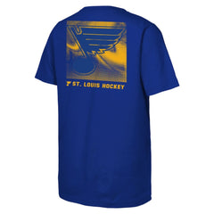 St. Louis Blues Youth Atmosphere T-Shirt Blue