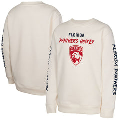 Florida Panthers Youth Star Power Pullover Sweatshirt Cream