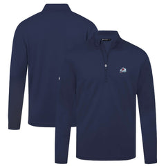 Colorado Avalanche Levelwear Heron Insignia Core Quarter-Zip Jacket Navy