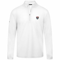 Florida Panthers Levelwear Heron Insignia Core Quarter-Zip Jacket White