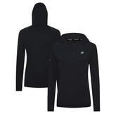 Dallas Stars Levelwear Women's Raven Insignia Core Quarter-Zip Jacket Black