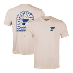 St. Louis Blues Levelwear Richmond Stained Glass T-Shirt Khaki