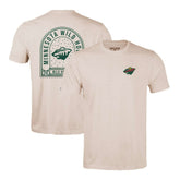 Minnesota Wild Levelwear Richmond Stained Glass T-Shirt Khaki