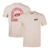 Carolina Hurricanes Levelwear Richmond Stained Glass T-Shirt Khaki
