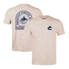 Vancouver Canucks Levelwear Richmond Stained Glass T-Shirt Khaki