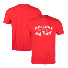 Detroit Red Wings Levelwear Richmond Ice Wall T-Shirt Red