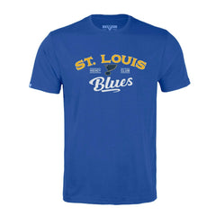 St. Louis Blues Levelwear Richmond Ice Wall T-Shirt Blue