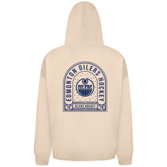Edmonton Oilers Levelwear Uphill Stained Glass Full-Zip Hoodie Jacket Khaki