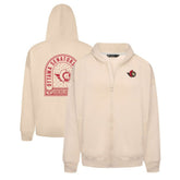 Ottawa Senators Levelwear Uphill Stained Glass Full-Zip Hoodie Jacket Khaki