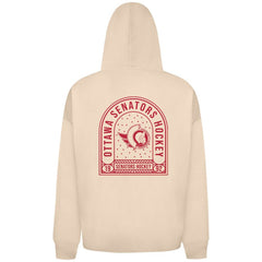 Ottawa Senators Levelwear Uphill Stained Glass Full-Zip Hoodie Jacket Khaki