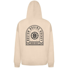 Boston Bruins Levelwear Uphill Stained Glass Full-Zip Hoodie Jacket Khaki