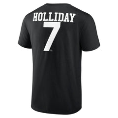 Jackson Holliday Baltimore Orioles Icon Player Name &Number T-Shirt Black