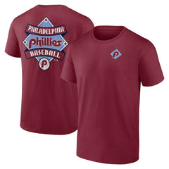 Philadelphia Phillies Field Play T-Shirt Garnet