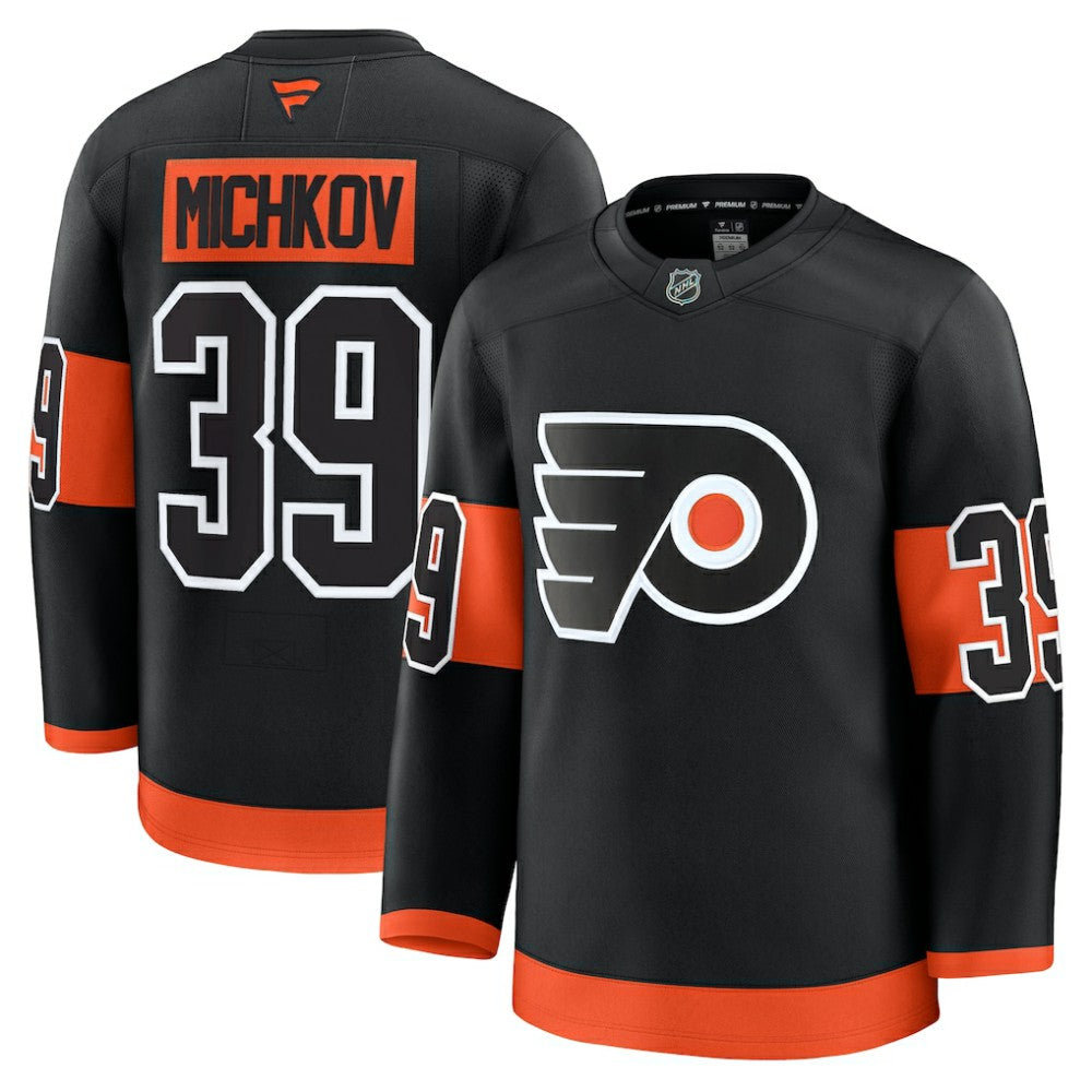 Matvei Michkov Philadelphia Flyers Fanatics Alternate Premium Jersey Black