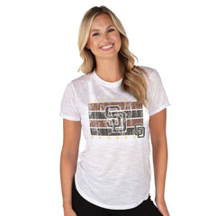 San Diego Padres Concepts Sport Women's Infuse Knit Top White