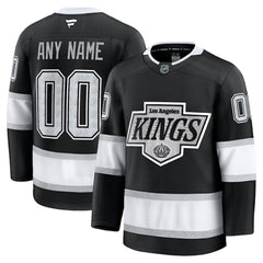 Los Angeles Kings Fanatics Home Premium Custom Jersey Black