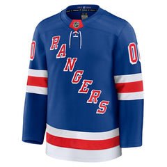 New York Rangers Fanatics Home Premium Custom Jersey Royal