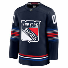 New York Rangers Fanatics Alternate Premium Custom Jersey Navy