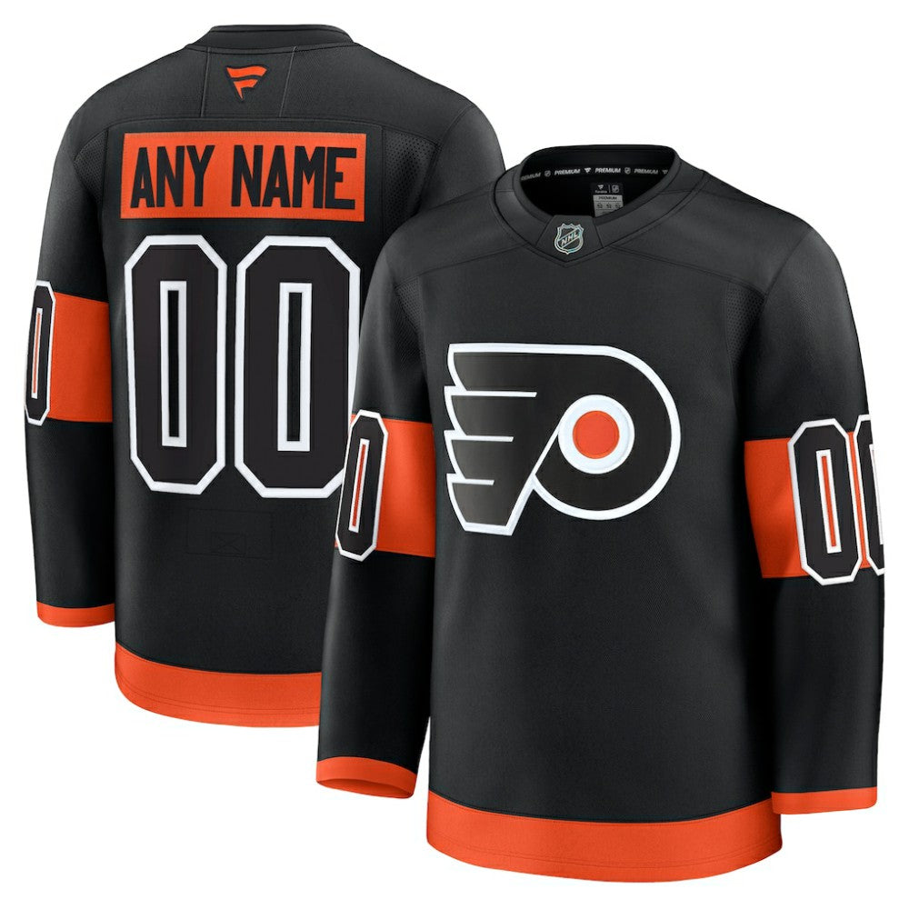 Philadelphia Flyers Fanatics Alternate Premium Custom Jersey Black