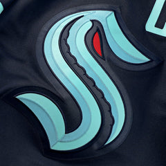 Seattle Kraken Fanatics Home Premium Custom Jersey Deep Sea Blue