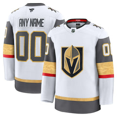 Vegas Golden Knights Fanatics Away Premium Custom Jersey White