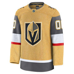 Vegas Golden Knights Fanatics Home Premium Custom Jersey Gold