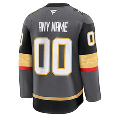 Vegas Golden Knights Fanatics Alternate Premium Custom Jersey Gray
