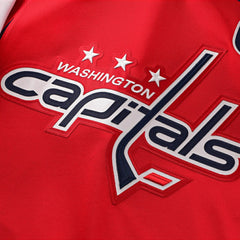 Washington Capitals Fanatics Home Premium Custom Jersey Red