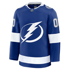 Tampa Bay Lightning Fanatics Home Premium Custom Jersey Blue