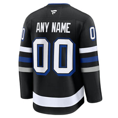 Tampa Bay Lightning Fanatics Alternate Premium Custom Jersey Black