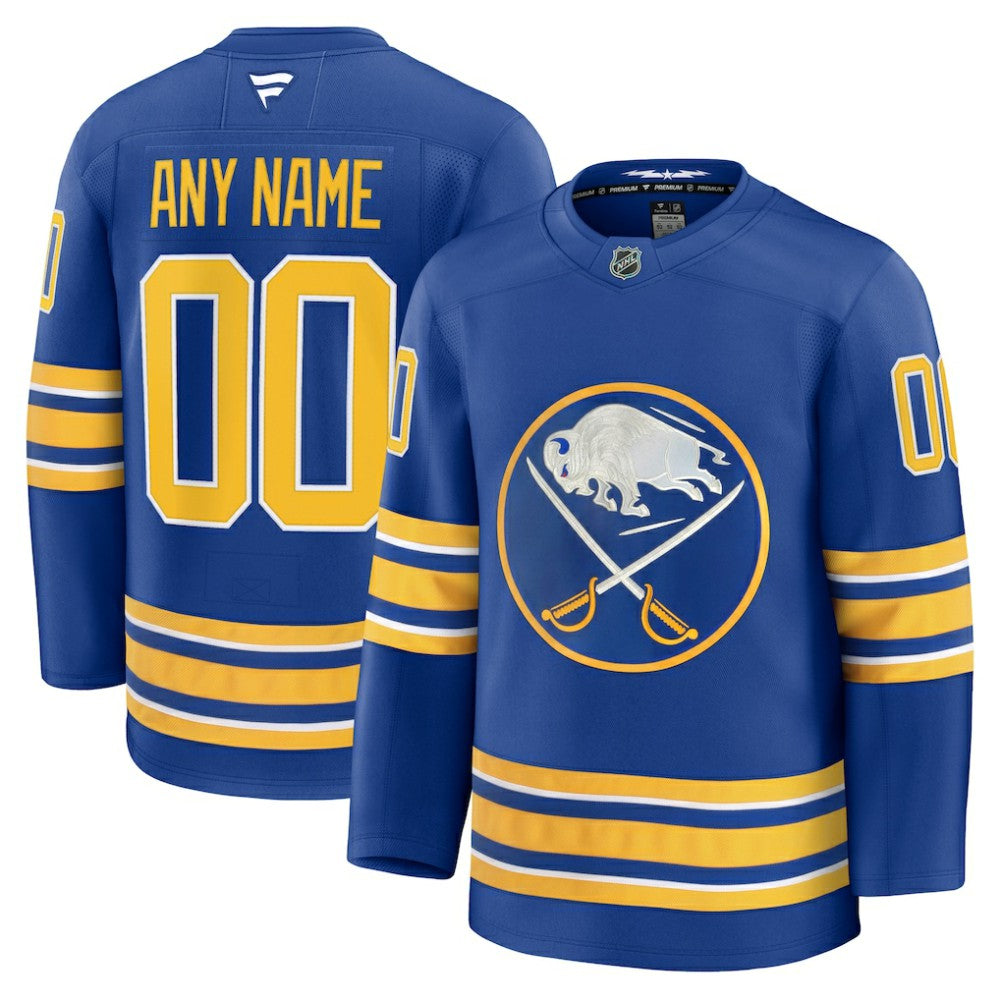 Buffalo Sabres Fanatics Home Premium Custom Jersey Royal