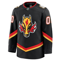 Calgary Flames Fanatics Alternate Premium Custom Jersey Black