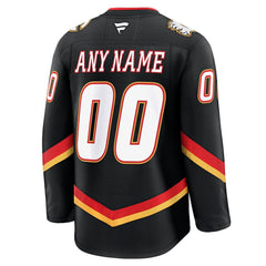 Calgary Flames Fanatics Alternate Premium Custom Jersey Black