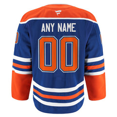Edmonton Oilers Fanatics Home Authentic Pro Custom Jersey Royal