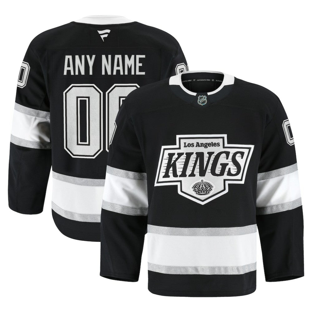Los Angeles Kings Fanatics Home Authentic Pro Custom Jersey Black