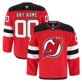 New Jersey Devils Fanatics Home Authentic Pro Custom Jersey Red